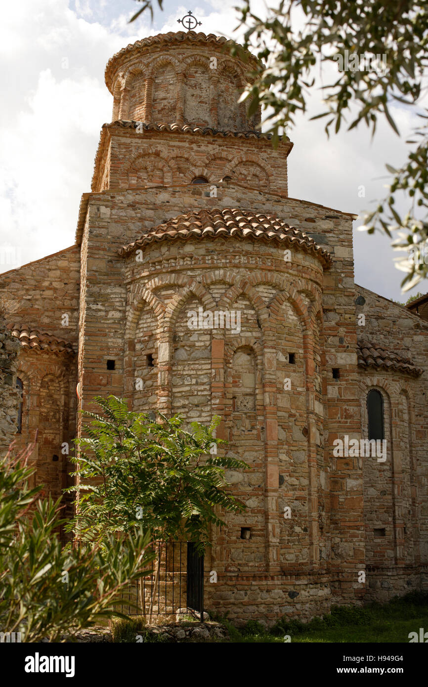 Monastero S. Giovanni 'Theristìs', Bivongi, Calabria, Italia, Europa Foto de stock