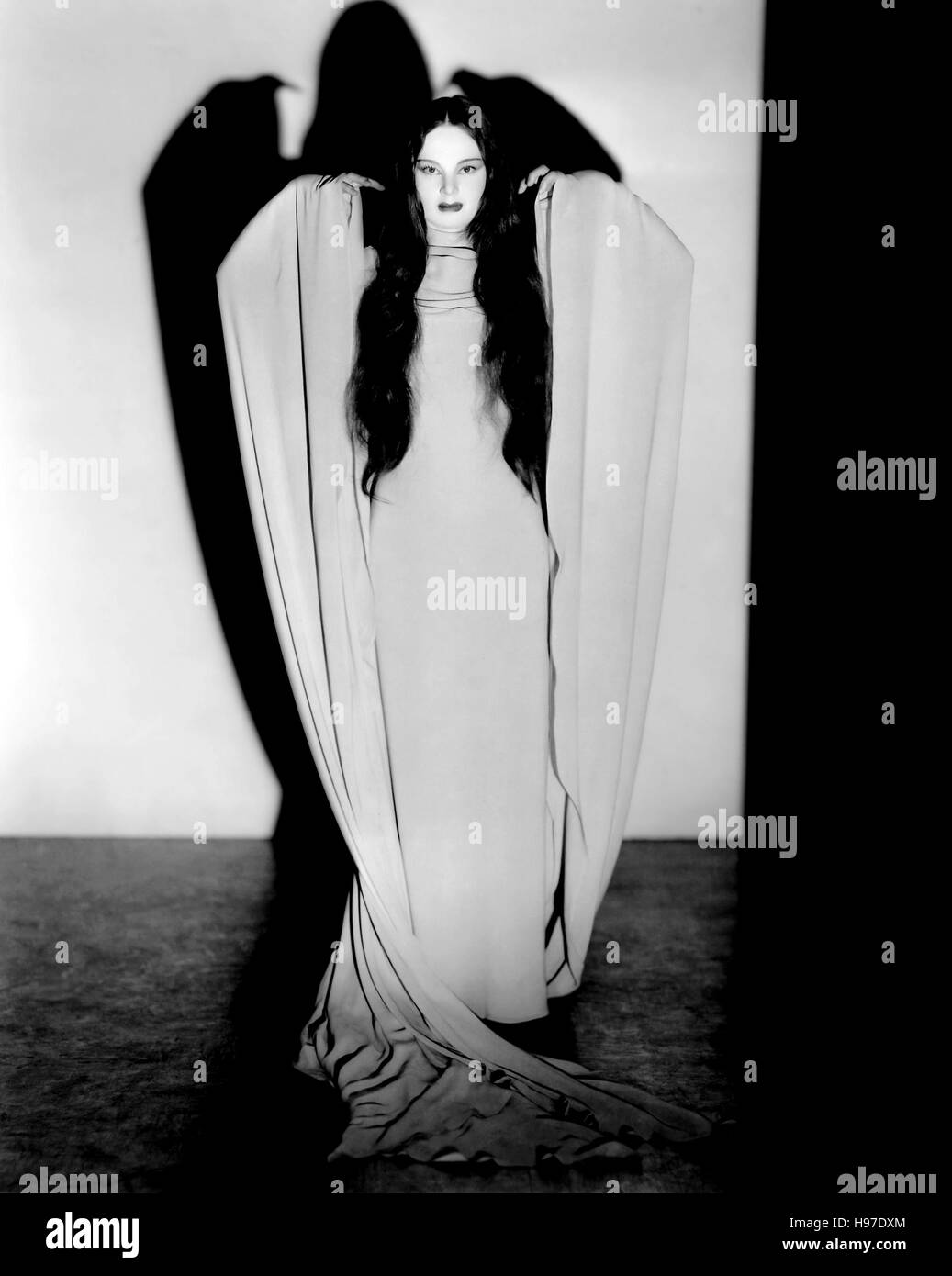 La marca del vampiro de 1935 películas de MGM con Carroll Borland Foto de stock