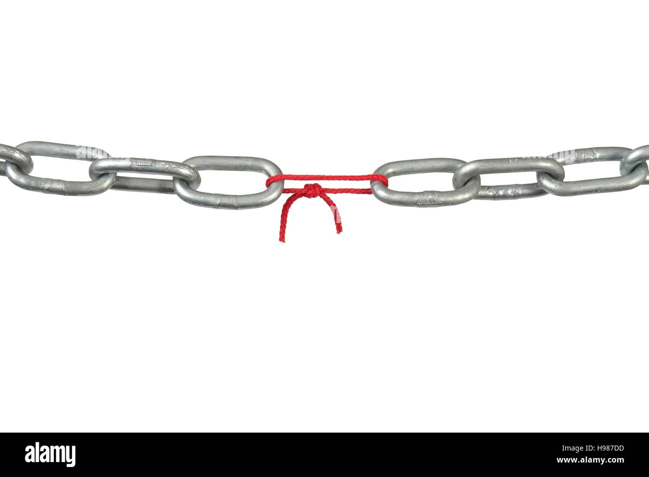 La cadena rota Imágenes recortadas de stock Alamy