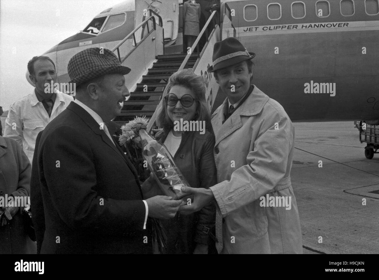 Peter alexander and his wife hilde