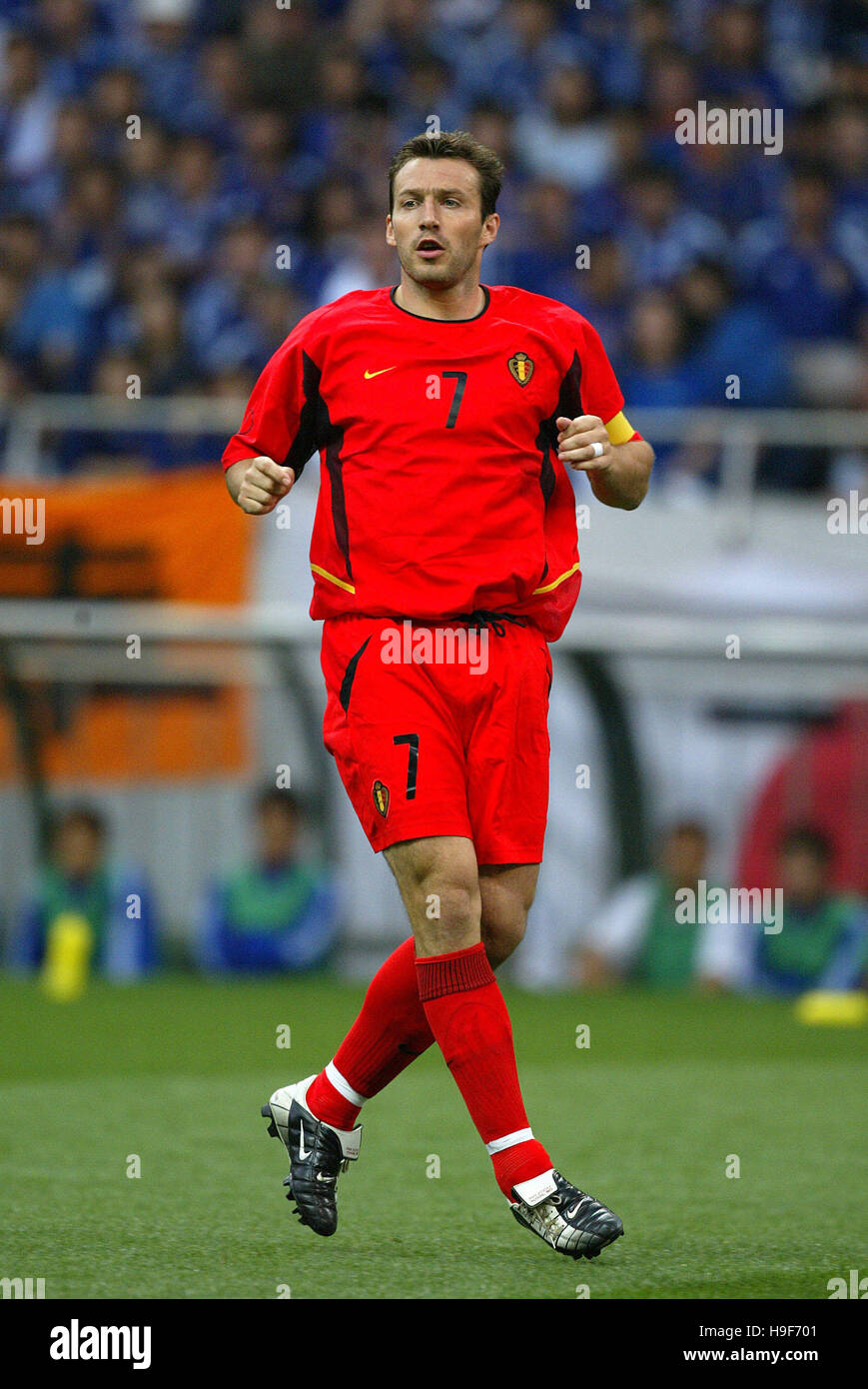 Marc Wilmots Belgica Fc Schalke 04 Saitama Saitama Japon 04 Junio 2002 Fotografia De Stock Alamy