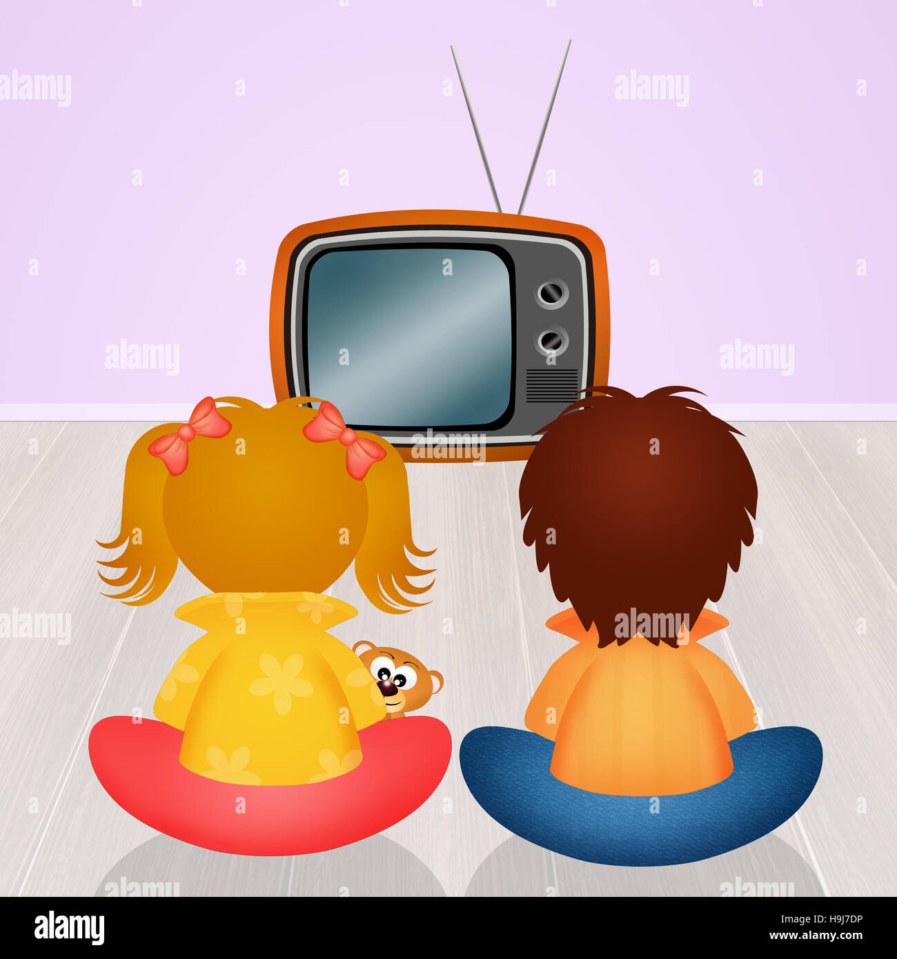 Child watching cartoon tv fotografías e imágenes de alta resolución -  Página 4 - Alamy