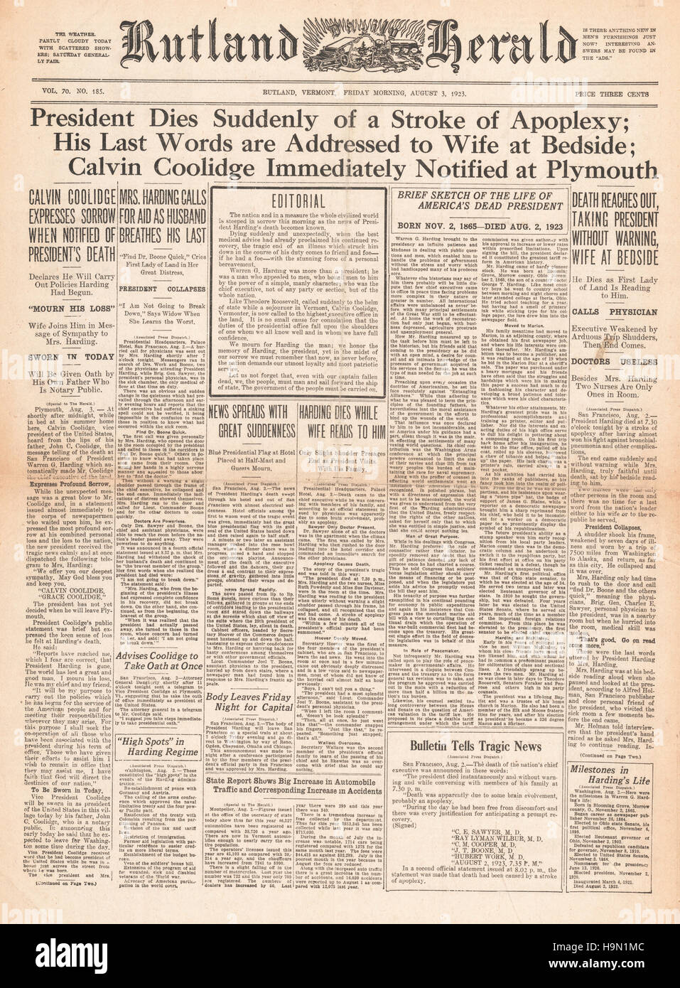 Ss presidente harding fotografías e imágenes de alta resolución Alamy