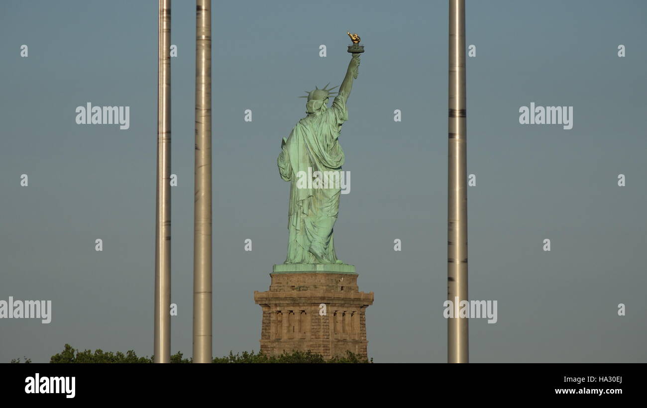 Nueva York, la Estatua de la Libertad Foto de stock