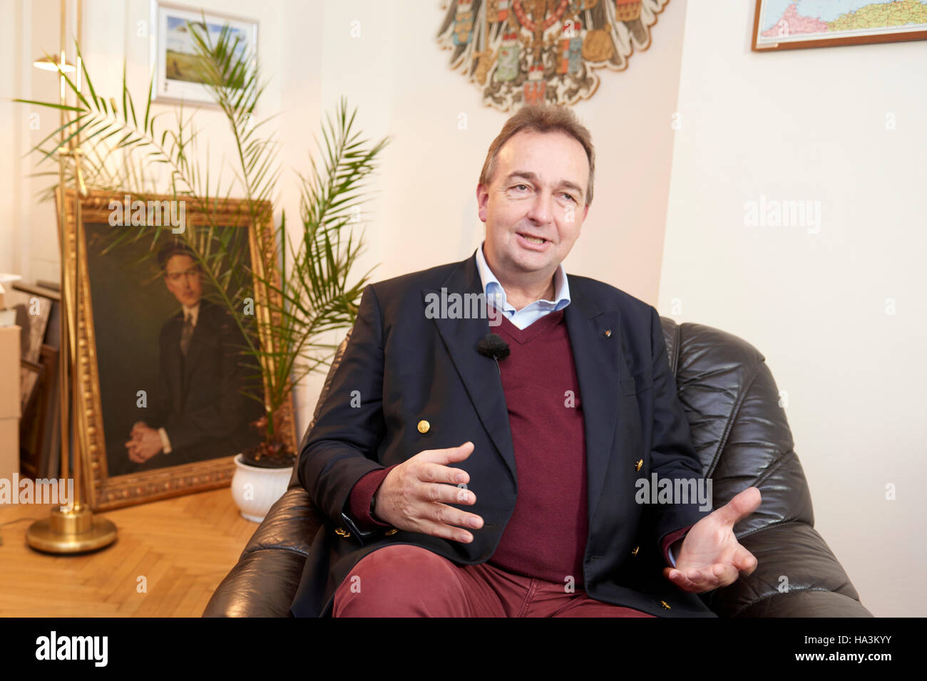 Viena, Austria Noviembre 9, 2016 Karl HabsburgLothringen, también