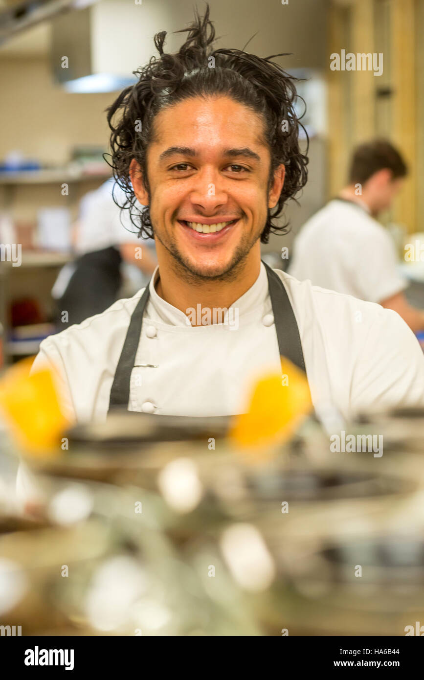 El galardonado chef Matt Gillan Fotografía de stock - Alamy