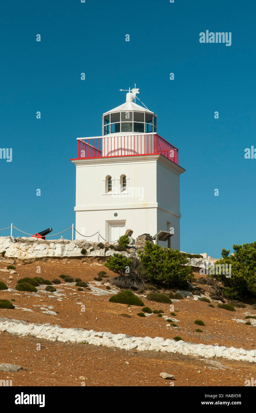 Faro de Cape Borda, Kangaroo Island, South Australia, Australia Foto de stock