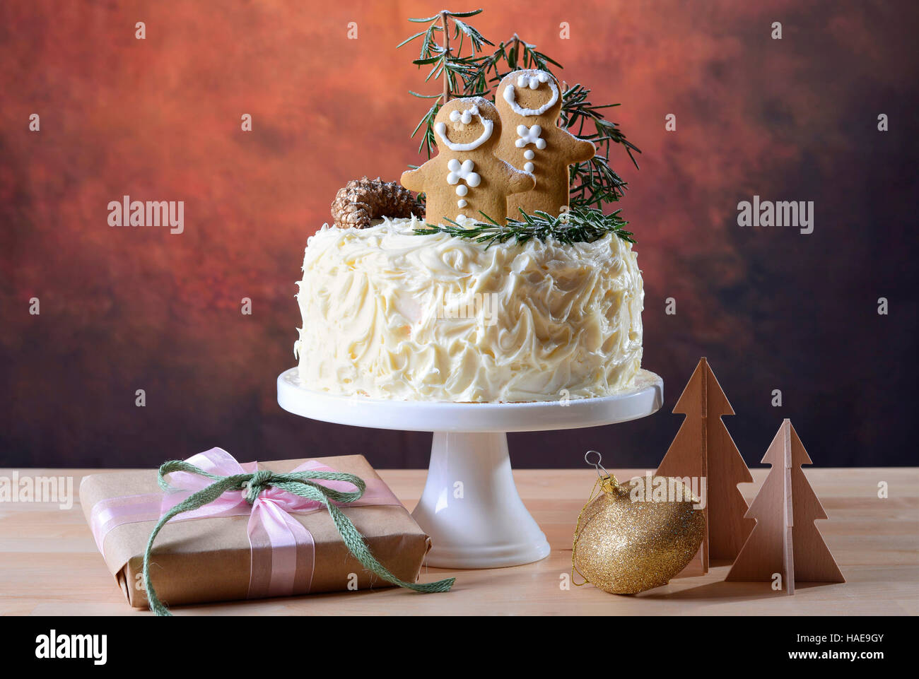 Novelty christmas cake fotografías e imágenes de alta resolución - Alamy