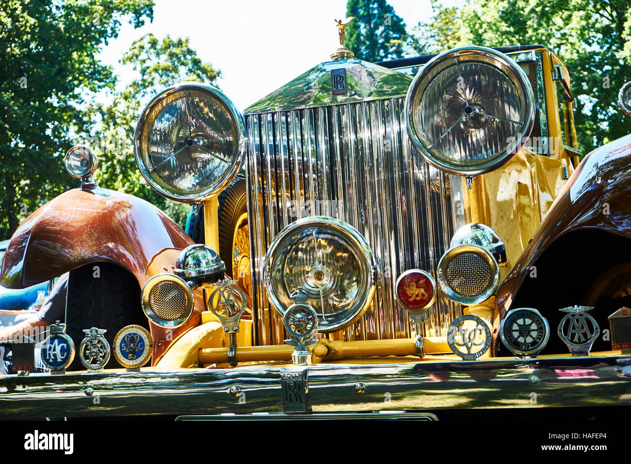 Rolls Royce 20/25,1933,a partir de un indio muhaajir Foto de stock