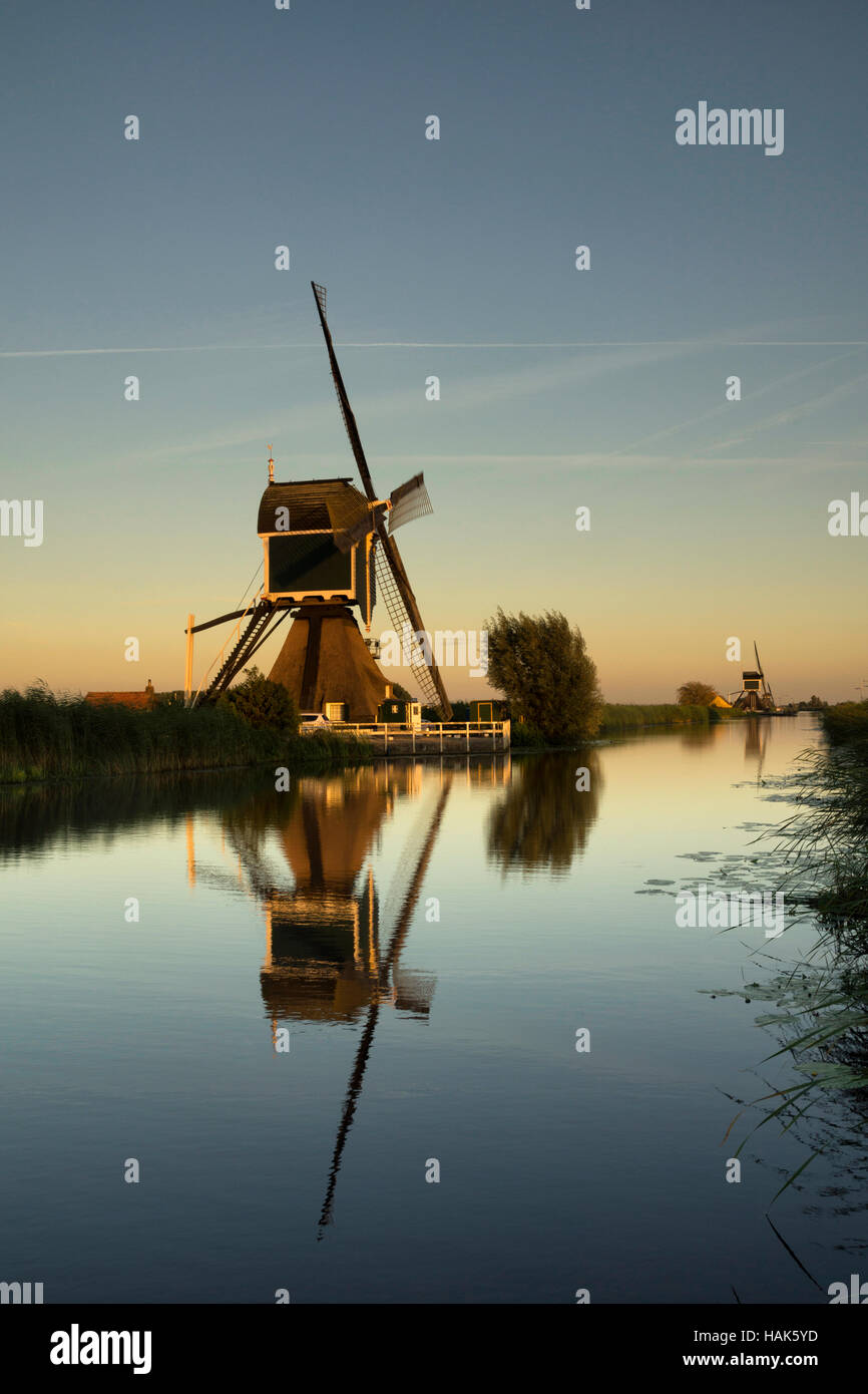 El Windmill Gelkenesmolen Foto de stock