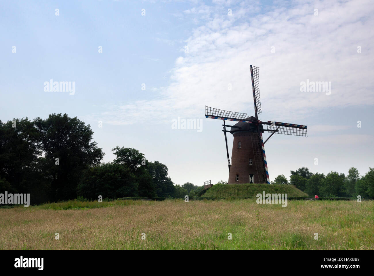 El Windmill Houthuizermolen Foto de stock