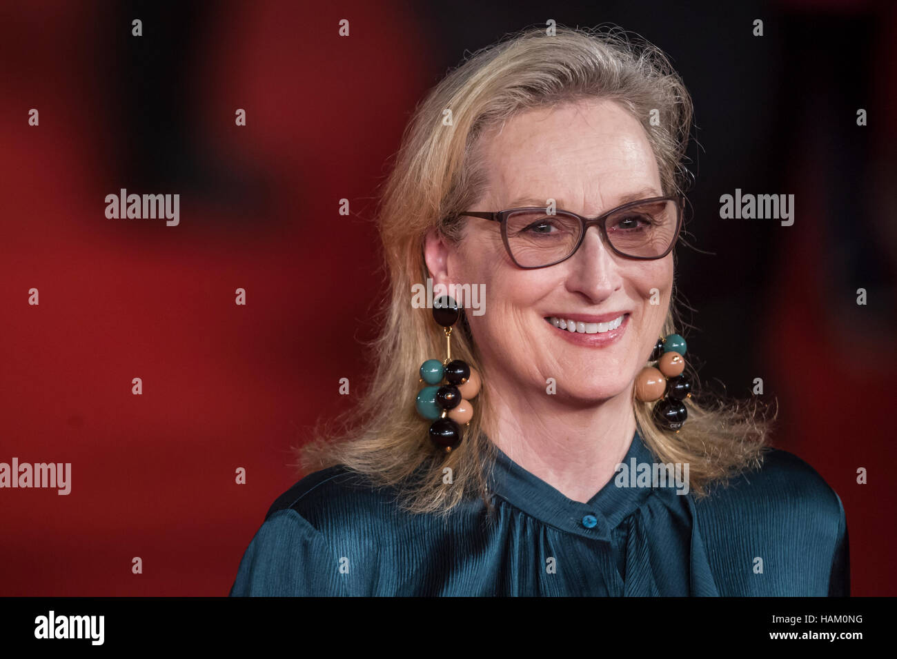 Roma, Italia (IT) - 20 Oct 2016 - Auditorio - en el Festival de Cine de Roma Meryl Streep a presenta la película Florence Foster Jankisn Foto de stock