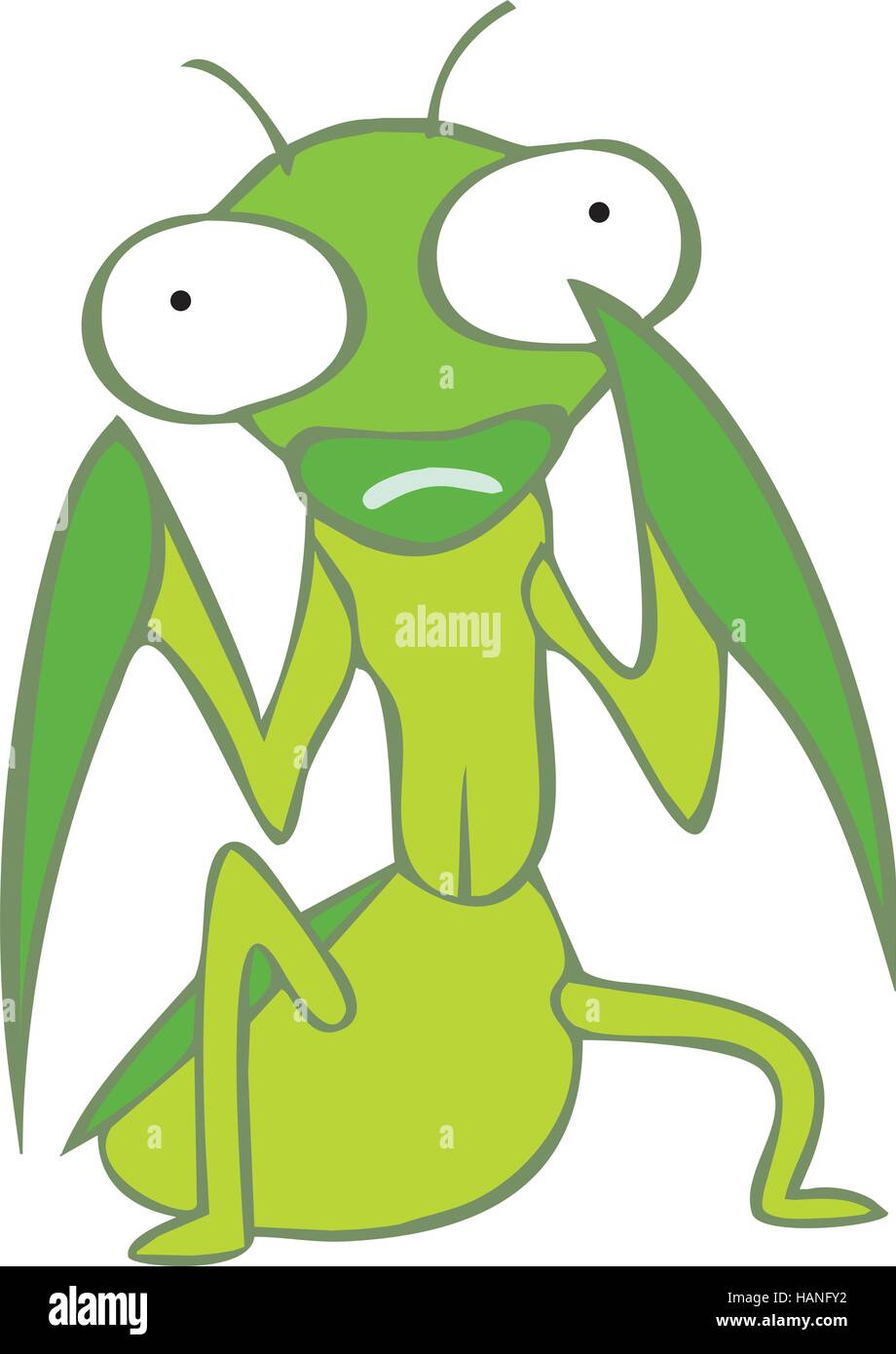 Praying mantis shape Imágenes vectoriales de stock - Alamy