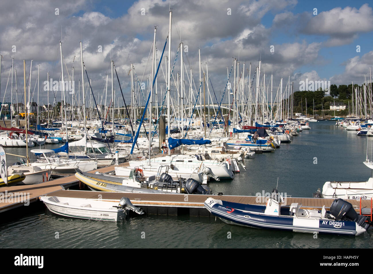 La Trinite-sur-mer 330 Foto de stock
