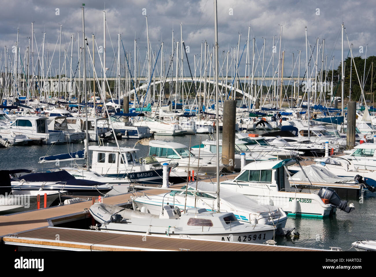 La Trinite-sur-mer 332 Foto de stock