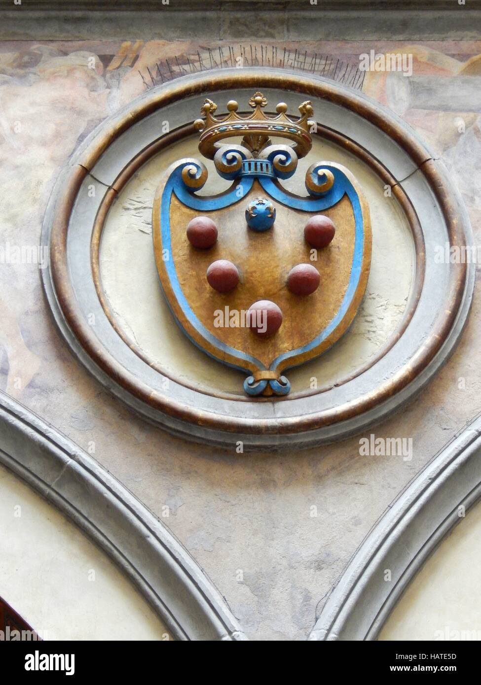 Escudo De Armas De La Familia De Medici Fotos e Imágenes de stock - Alamy