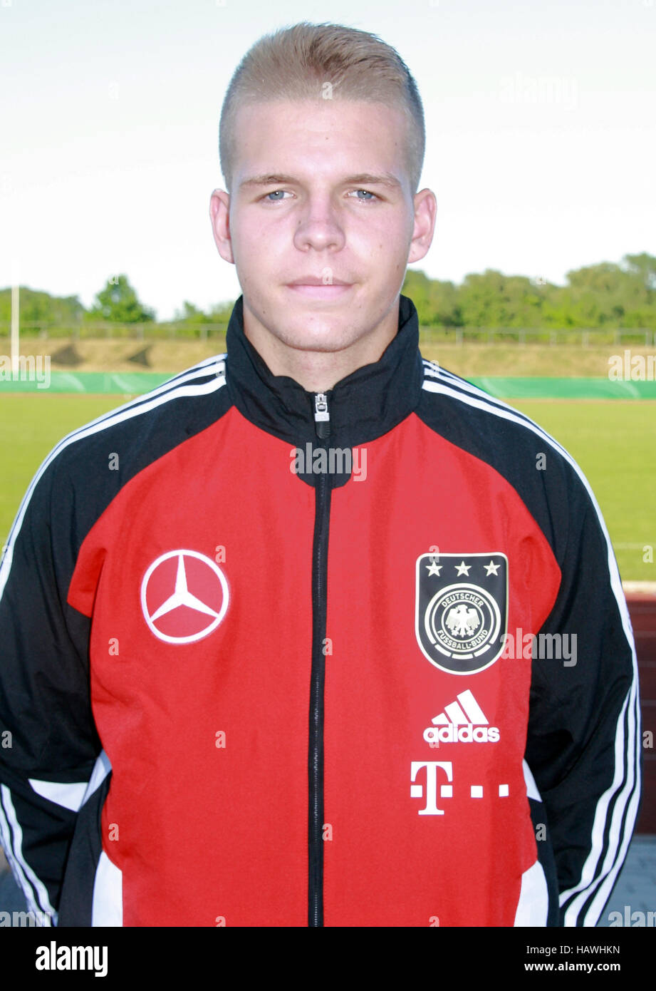 Daniel Wein -U18 DFB Jugadores Nacionales Foto de stock