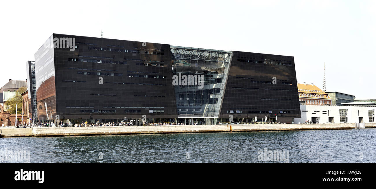 El Diamante Negro en Copenhague Foto de stock