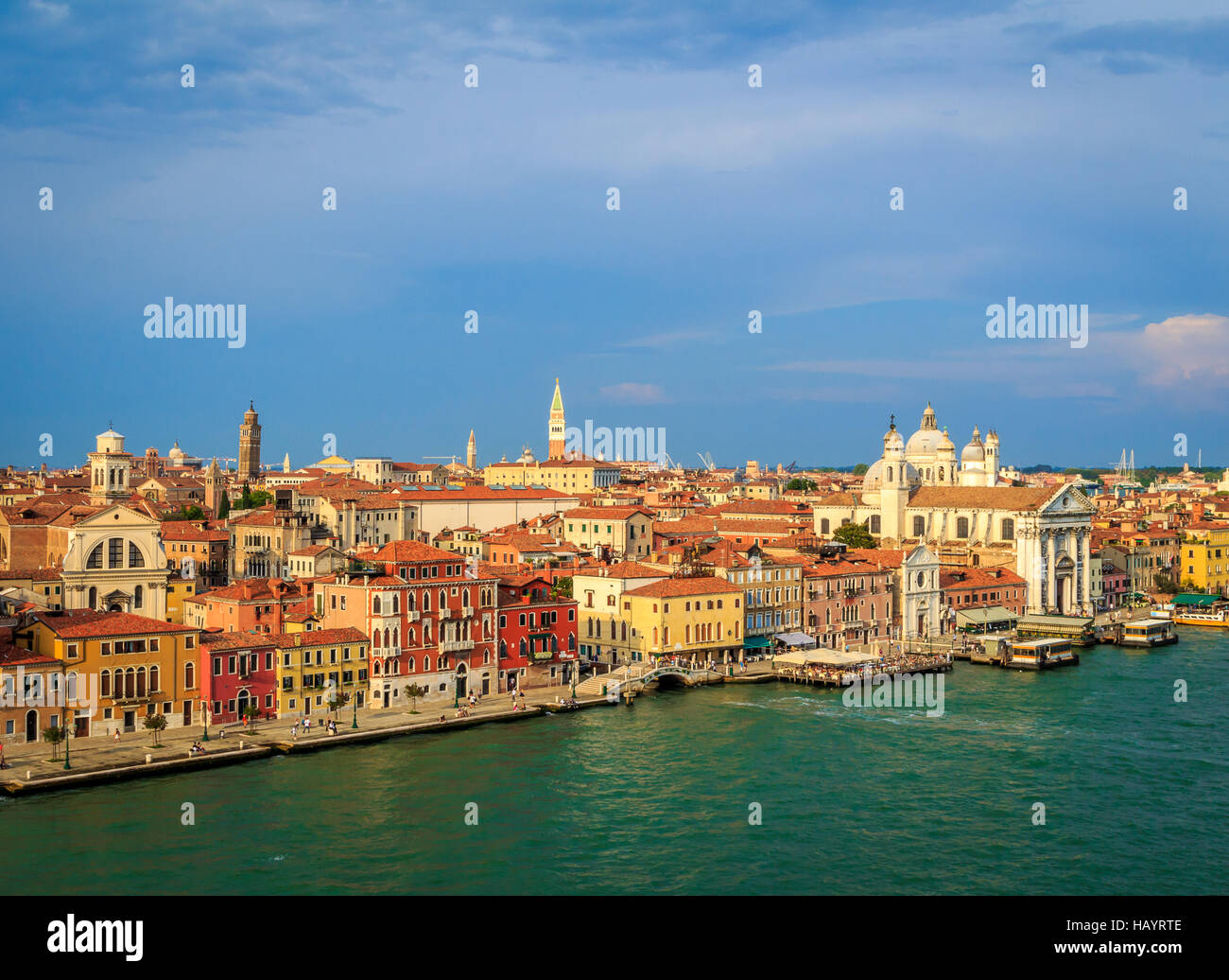 Bahía de Venecia Foto de stock