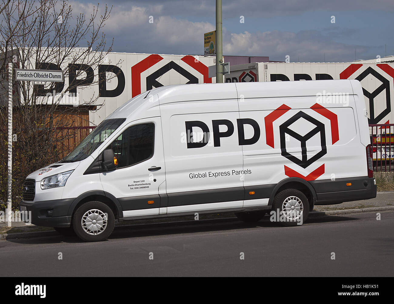 DPD Foto de stock