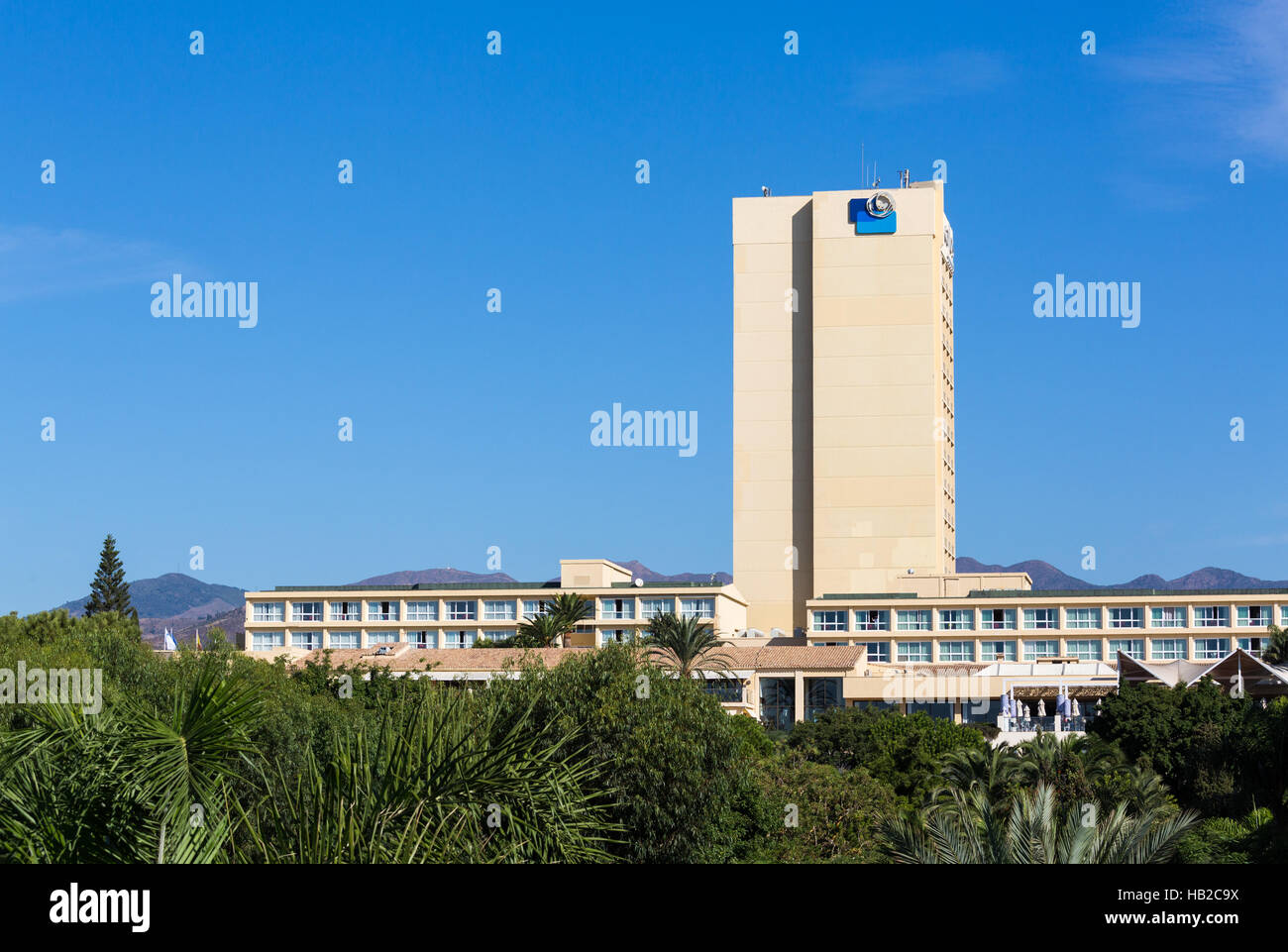 Hotel Don Carlos de Marbella Foto de stock