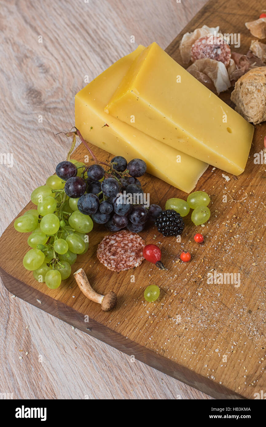 Los alimentos en la mesa Foto de stock