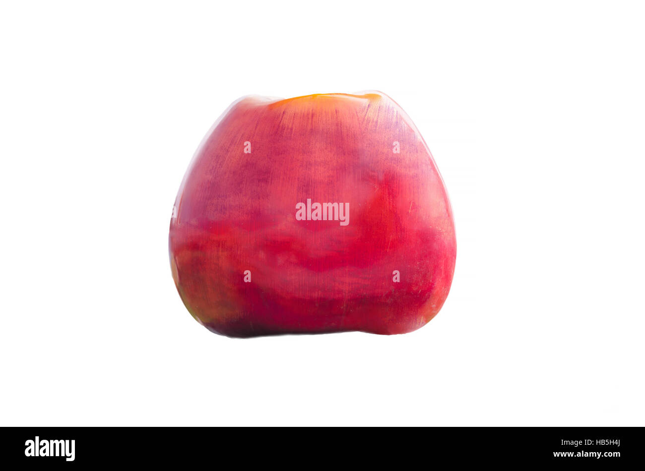 Gran manzana roja madura Foto de stock