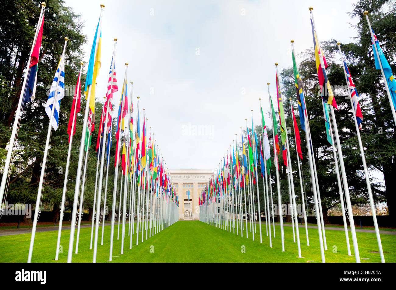 Del Palacio De Las Naciones Unidas En Ginebra Fotografía De Stock Alamy 1607