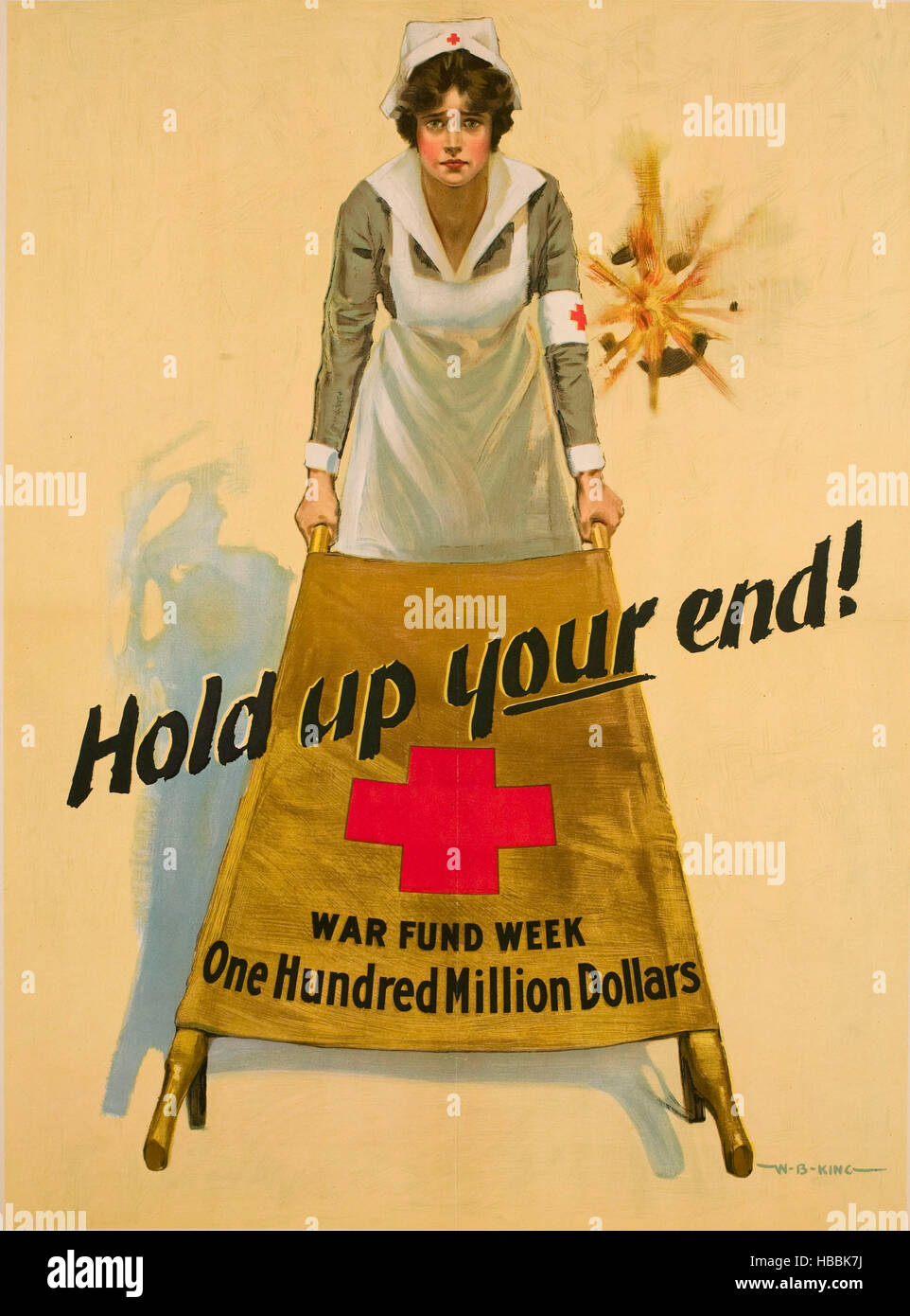 Carteles de Propaganda de la I Guerra Mundial. Anuncio para financiar