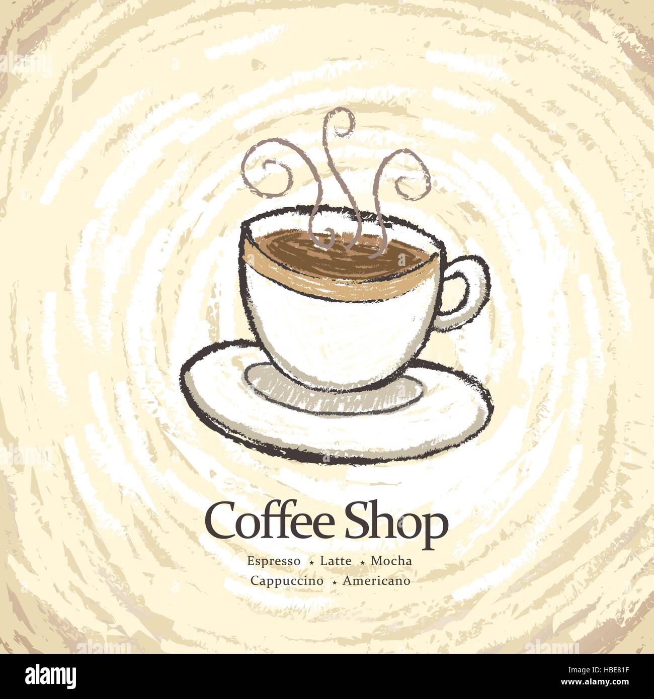 Vector cafetería menú plantilla diseño de portada de folleto Imagen Vector  de stock - Alamy
