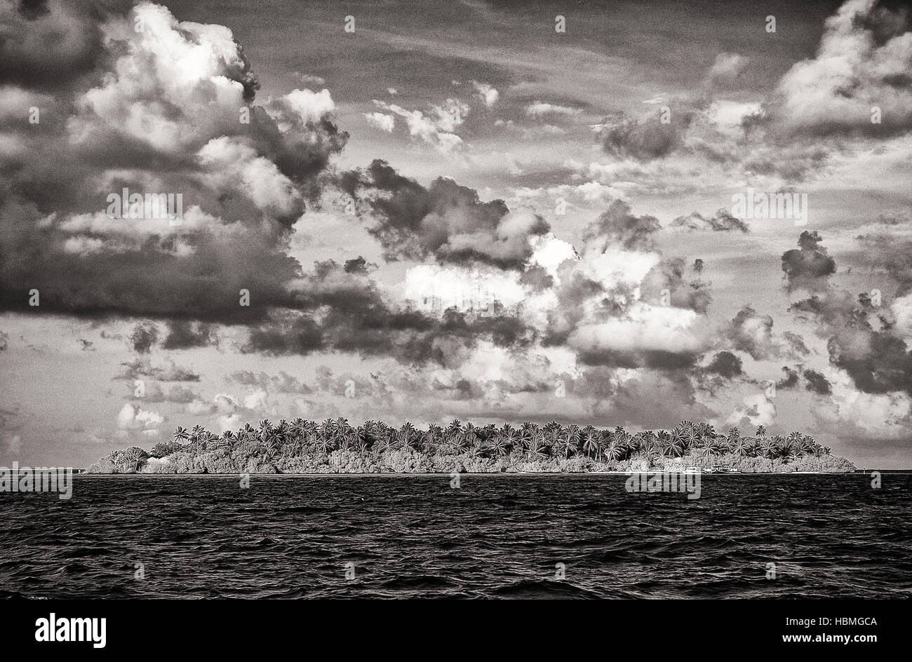 Las Islas Maldivas Foto de stock