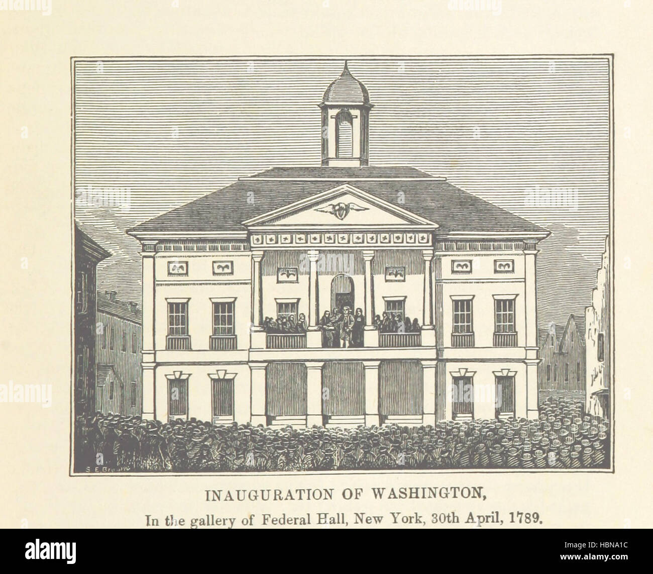 Imagen tomada de la página 225 de '[pictórica de la historia del Estado de Nueva York, etc. [compilado a partir de las "colecciones históricas del Estado de Nueva York", por J. W. Barber y Henry Howe, publicado en 1841.]" imagen tomada de la página 225 de '[pictórica de la historia de la Foto de stock
