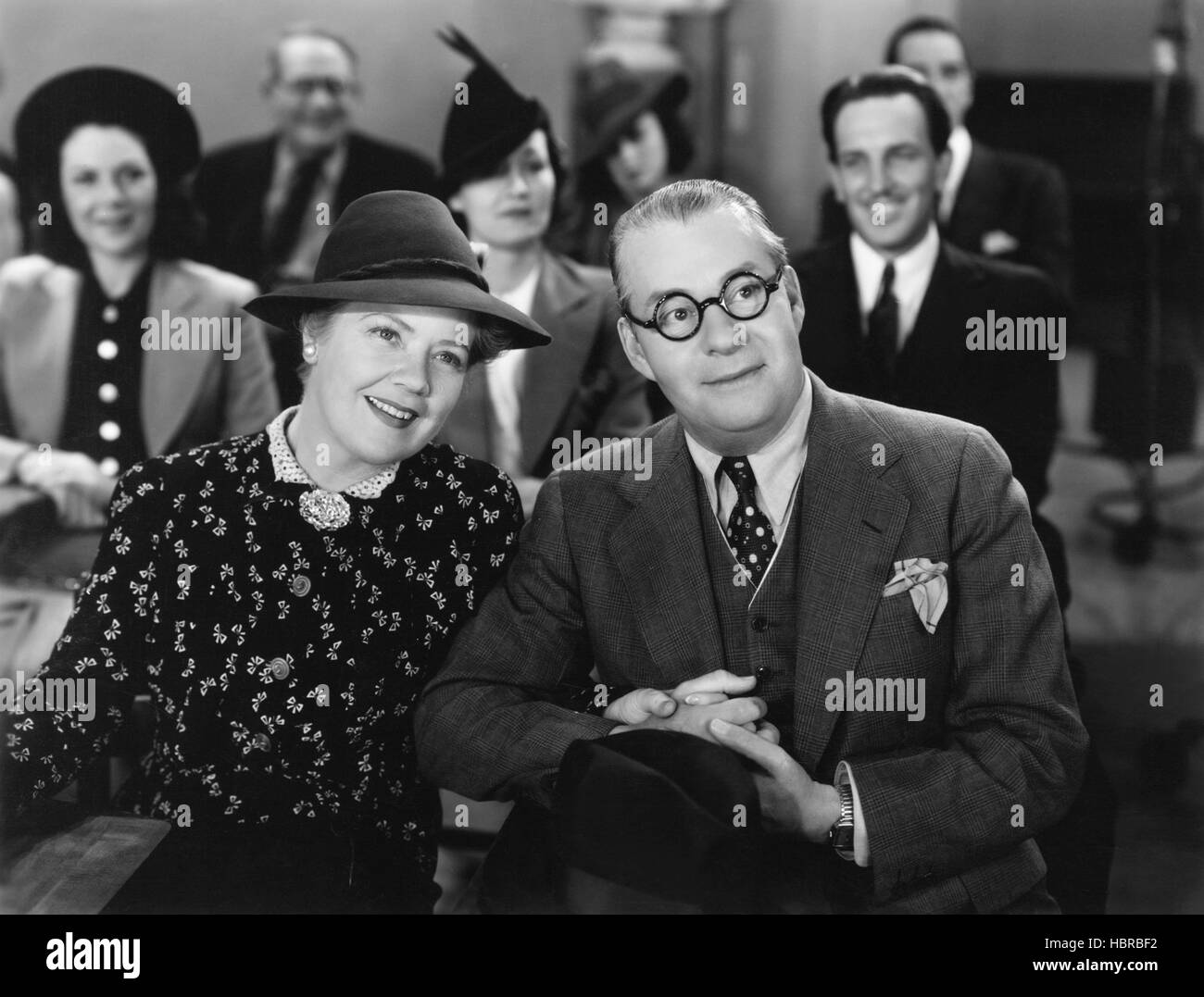 EVERYBODY'S BABY, desde la izquierda: Spring Byington, Jed Prouty, 1939, TM & Copyright © 20th Century Fox Film Corp./cortesía Everett Foto de stock