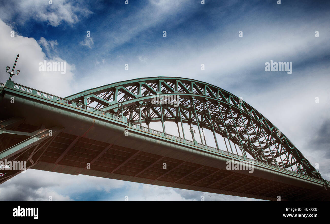 Puente en Newcastle Foto de stock