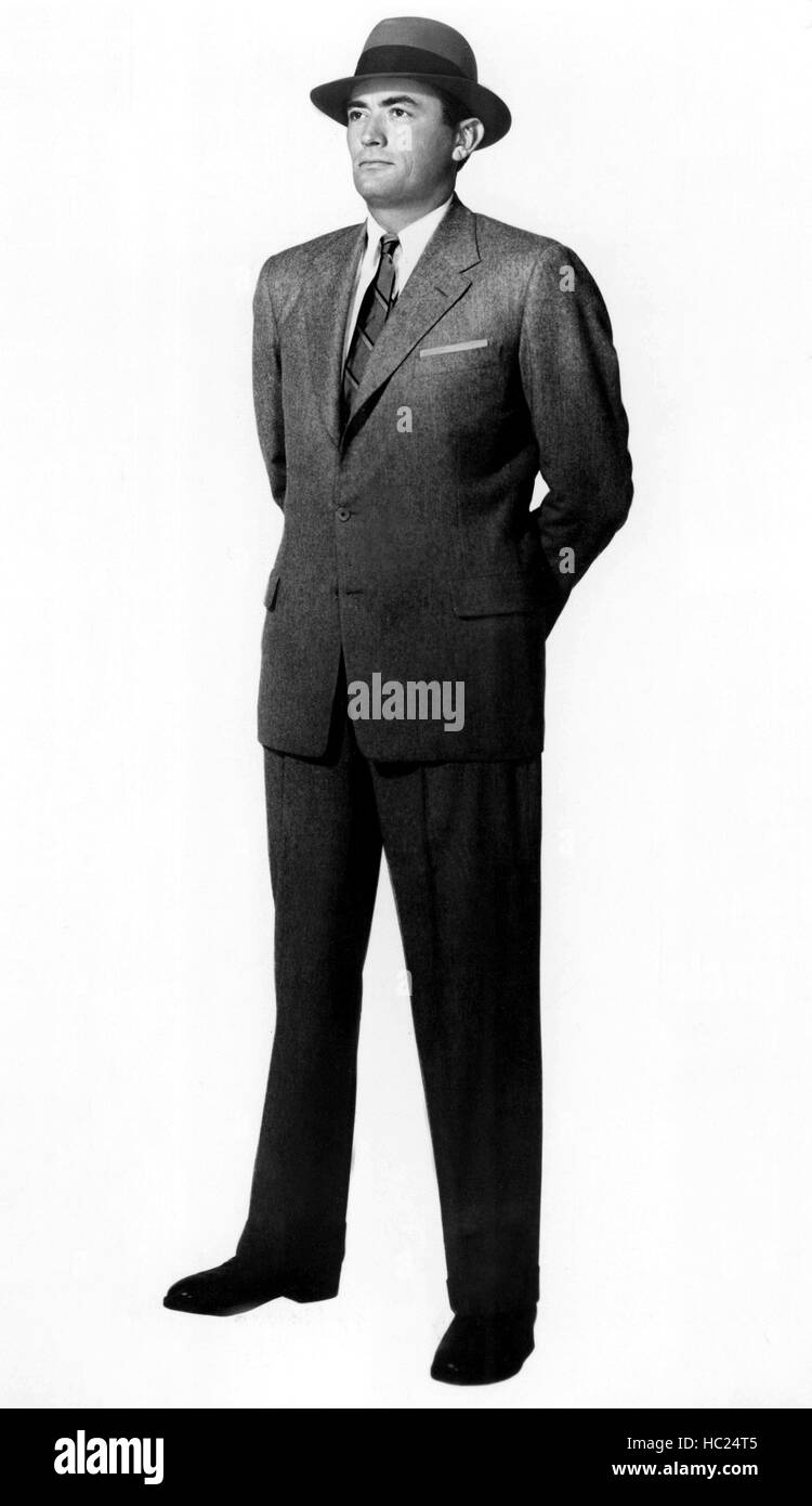 El hombre del traje de franela gris, Gregory Peck, 1956. TM y Copyright ©  20th Century Fox Film Corp. Todos los derechos reservados Fotografía de  stock - Alamy