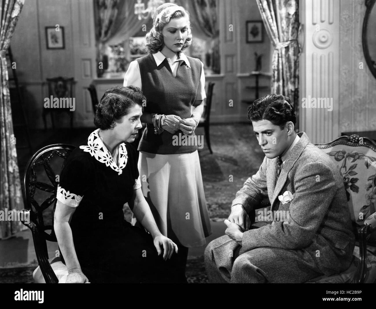 MUG CIUDAD, Gracia McDonald, Billy Halop, 1943. Foto de stock