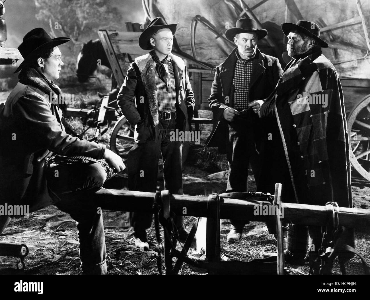 WAGON MASTER (aka WAGONMASTER), desde la izquierda Ben Johnson, Harry