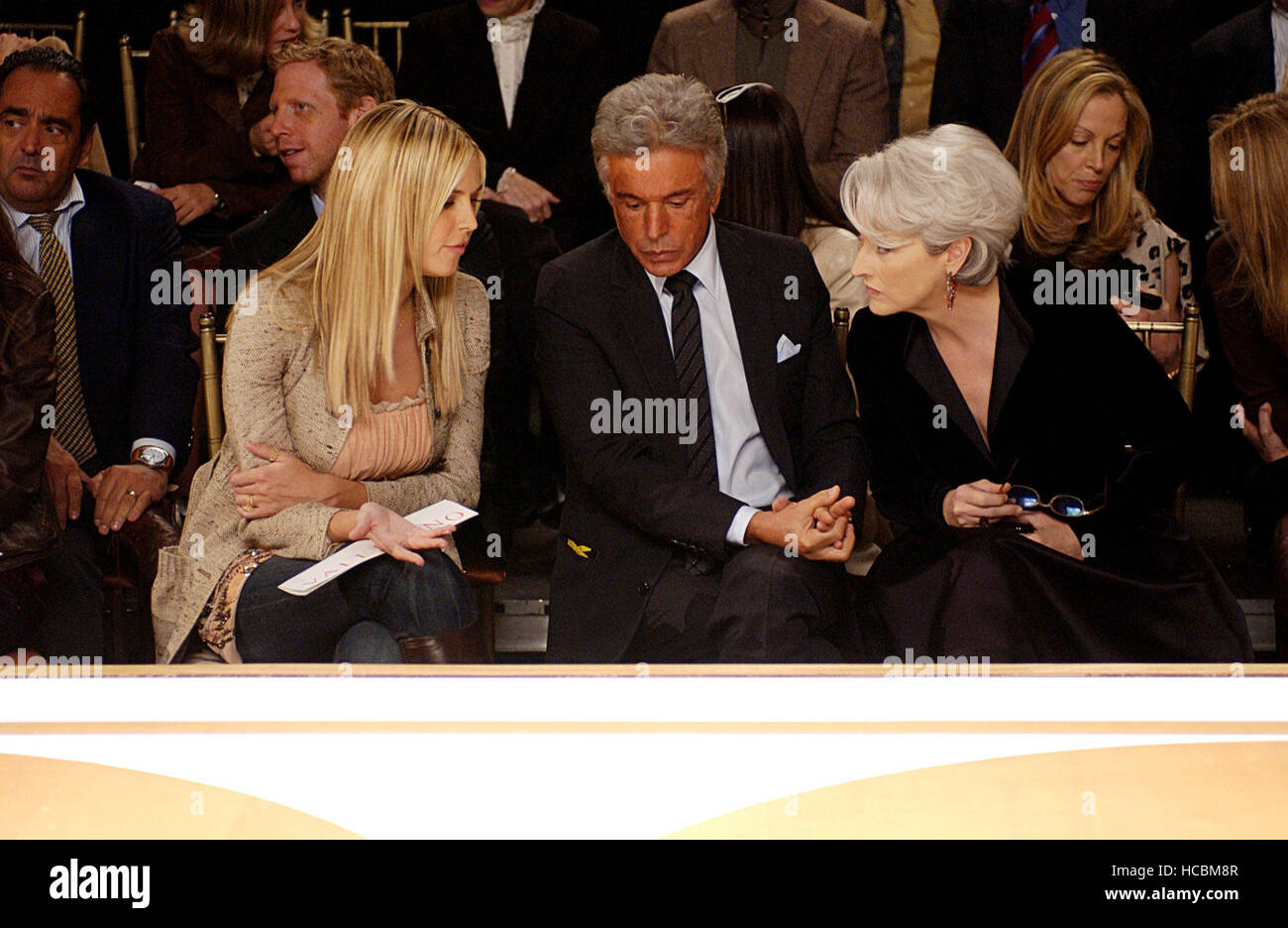 El diablo viste de Prada, Heidi Klum (izquierda, fila delantera), Meryl  Streep (derecha, fila delantera), 2006, TM y Copyright © 20th Century Fox  Fotografía de stock - Alamy