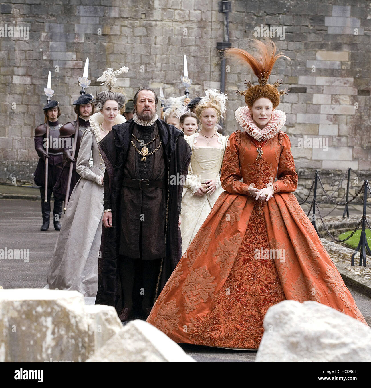 ELIZABETH la edad de oro, (aka THE GOLDEN AGE), segunda fila LR