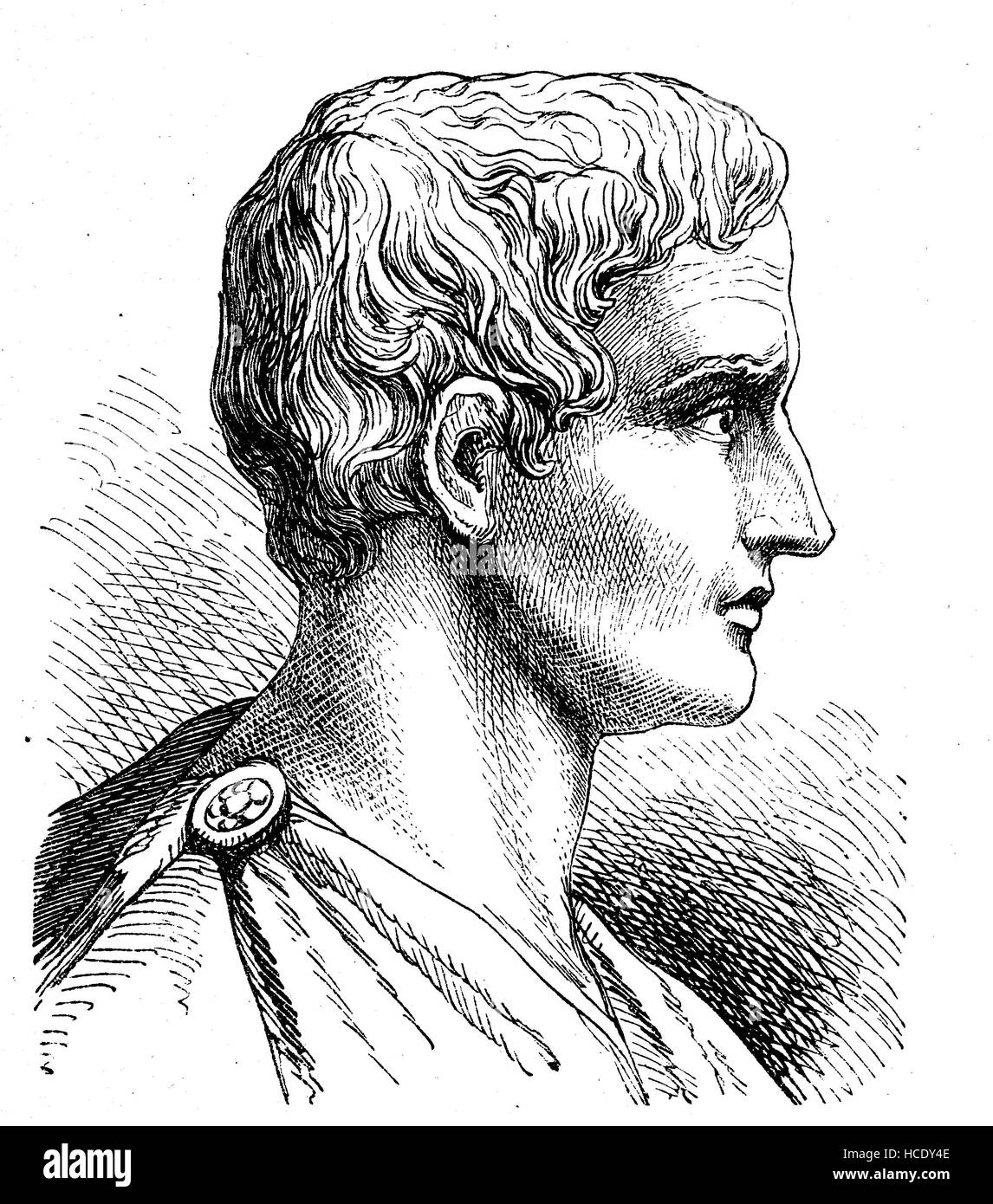 Tito Livio, 64 o 59 BC , AD 17, Tito Livio, fue un historiador romano que escribió una monumental historia de Roma y el pueblo romano, la historia de la Roma antigua, el Imperio Romano, Italia Foto de stock