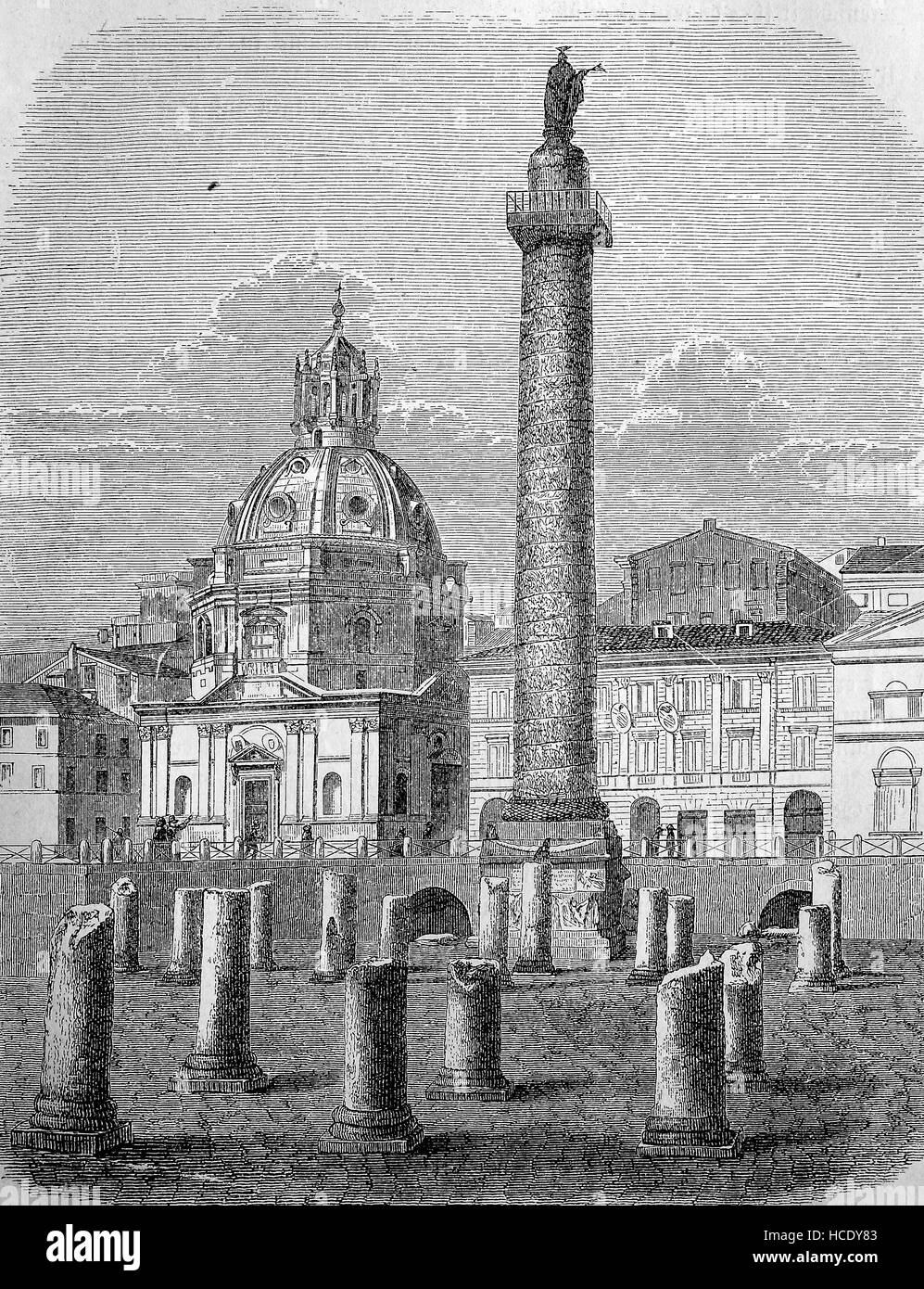 La Columna De Trajano La Colonna Traiana Una Columna Triunfal Romano