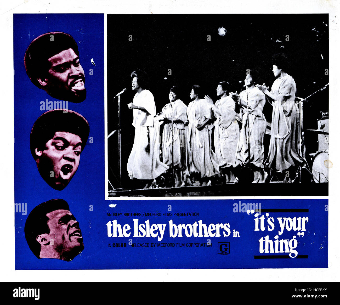 Es su cosa, los Isley Brothers, Clara Ward, cantantes, 1970 Foto de stock