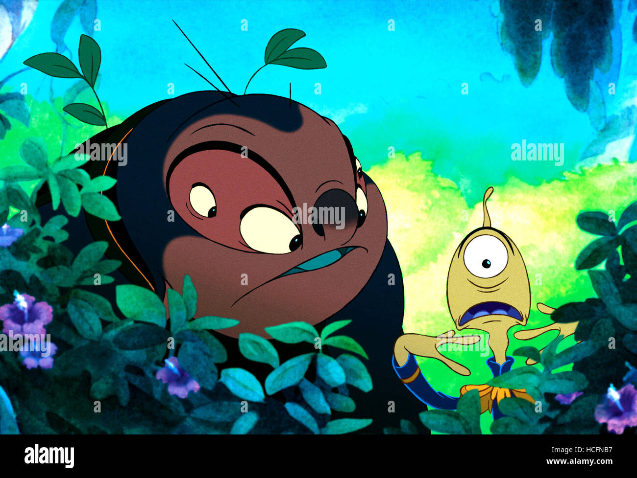 LILO & Stitch, Jumba Jookiba, Pleakley, 2002, (c) Walt Disney/cortesía Colección Everett