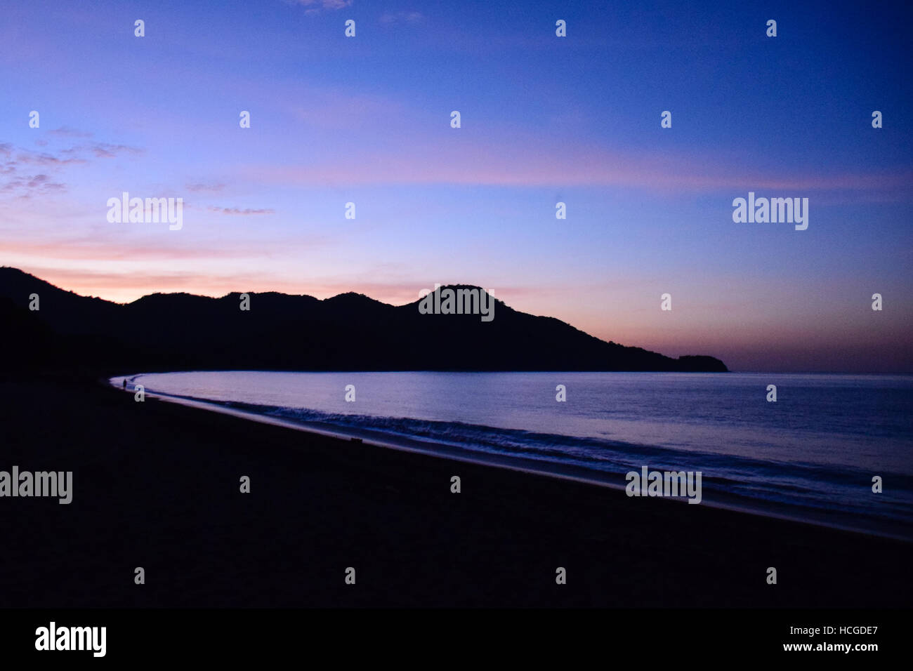 Atardecer en cabecera en Playa Matapalo, Guanacaste, Costa Rica