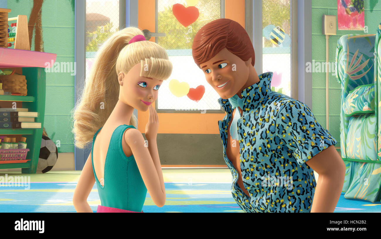 TOY story 3, de izquierda a derecha: Barbie (voz: Jodi Benson), Ken (voz:  Michael Keaton), 2010. ©Buena Vista Pictures/cortesía Everett Fotografía de  stock - Alamy