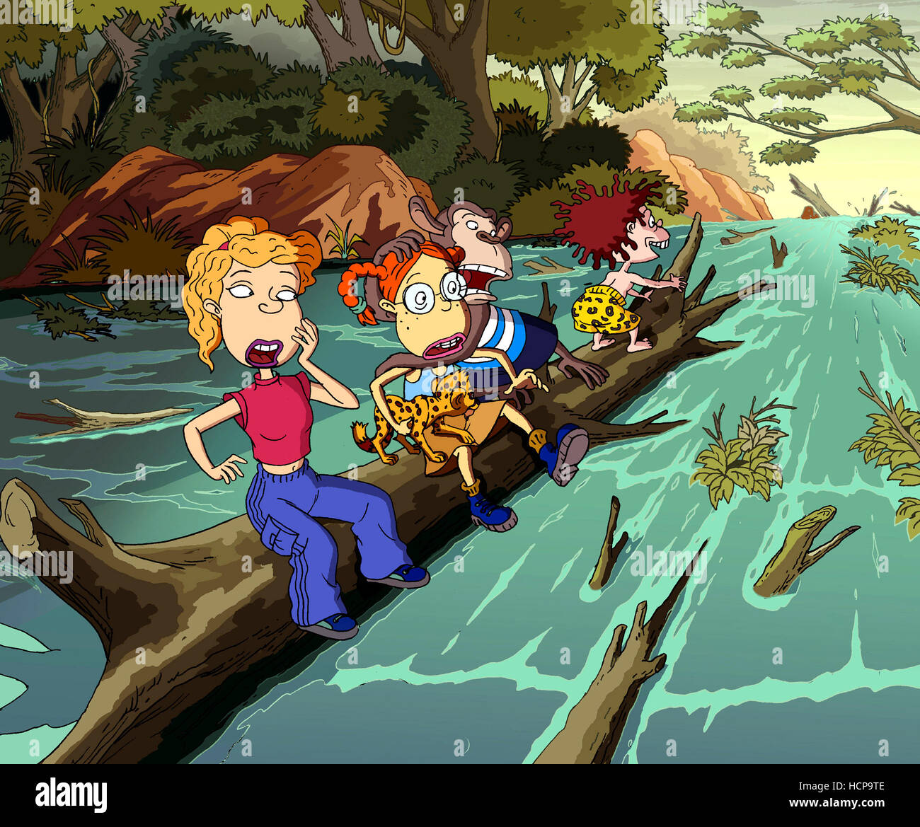 Wild Thornberrys Debbie Thornberry Eliza Thornberry Darwin Donnie Thornberry 2002 C 2260