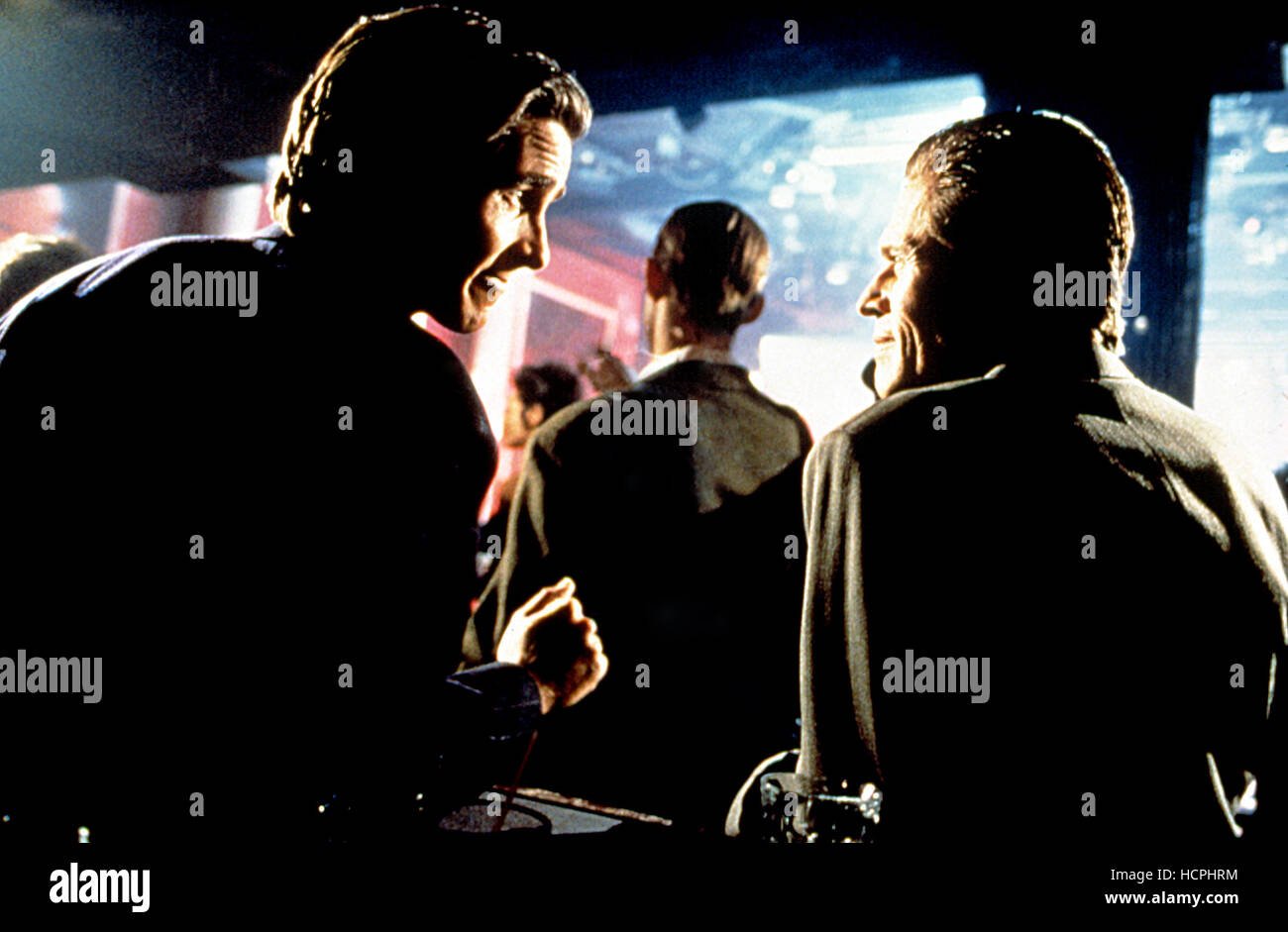AMERICAN PSYCHO, Christian Bale, Willem Dafoe, 2000 Fotografía de stock