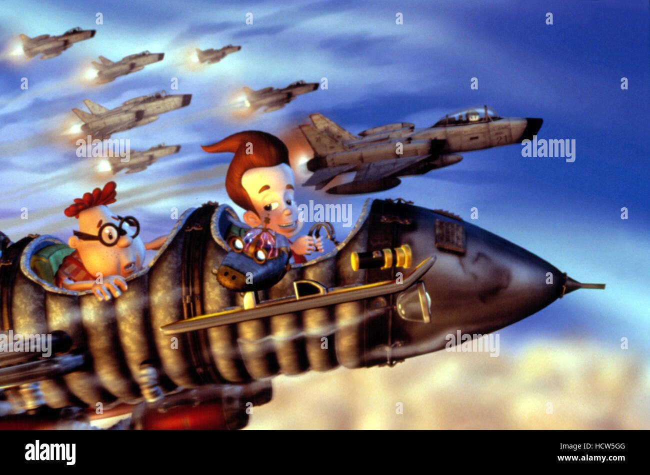 JIMMY Neutron: Boy Genius, Carl Wheezer Goddard, el perro, Jimmy Neutron,  2001 Fotografía de stock - Alamy