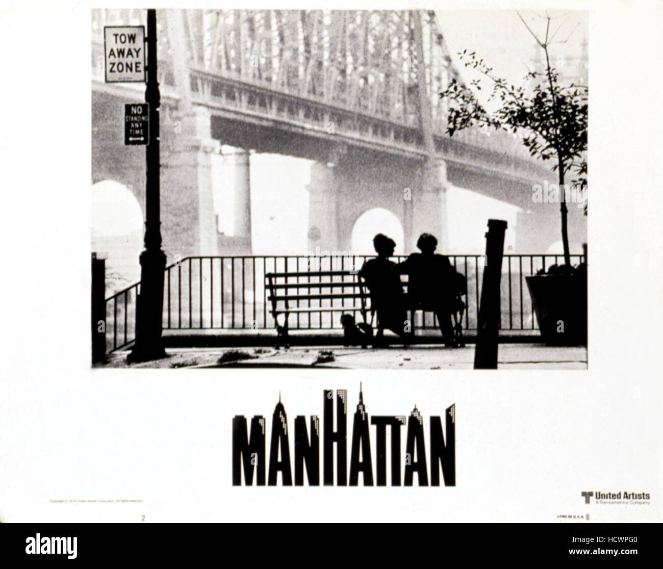 Poster A3 Manhattan Woody Allen Pelicula Film Cartel Decor Impresion 01 