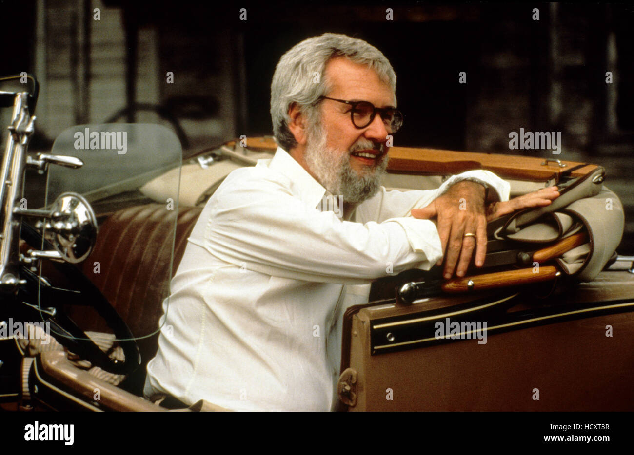 En un lugar del corazón, el director Robert Benton sobre ubicación, 1984. © TriStar Pictures